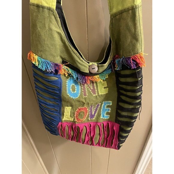 Multicolored Boho Style‎ Bag By Like International - Picture 2 of 3